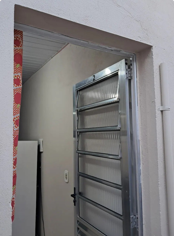 Fachada do prédio ou casa na Vila Lunardi Campinas