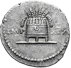 Glosario de monedas romanas. GRANOS DE CEREALES. 7