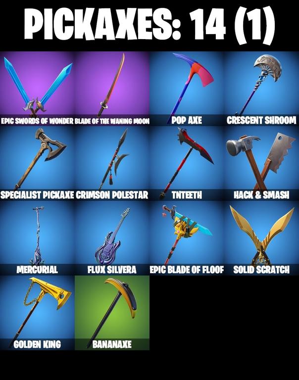 pickaxes comp