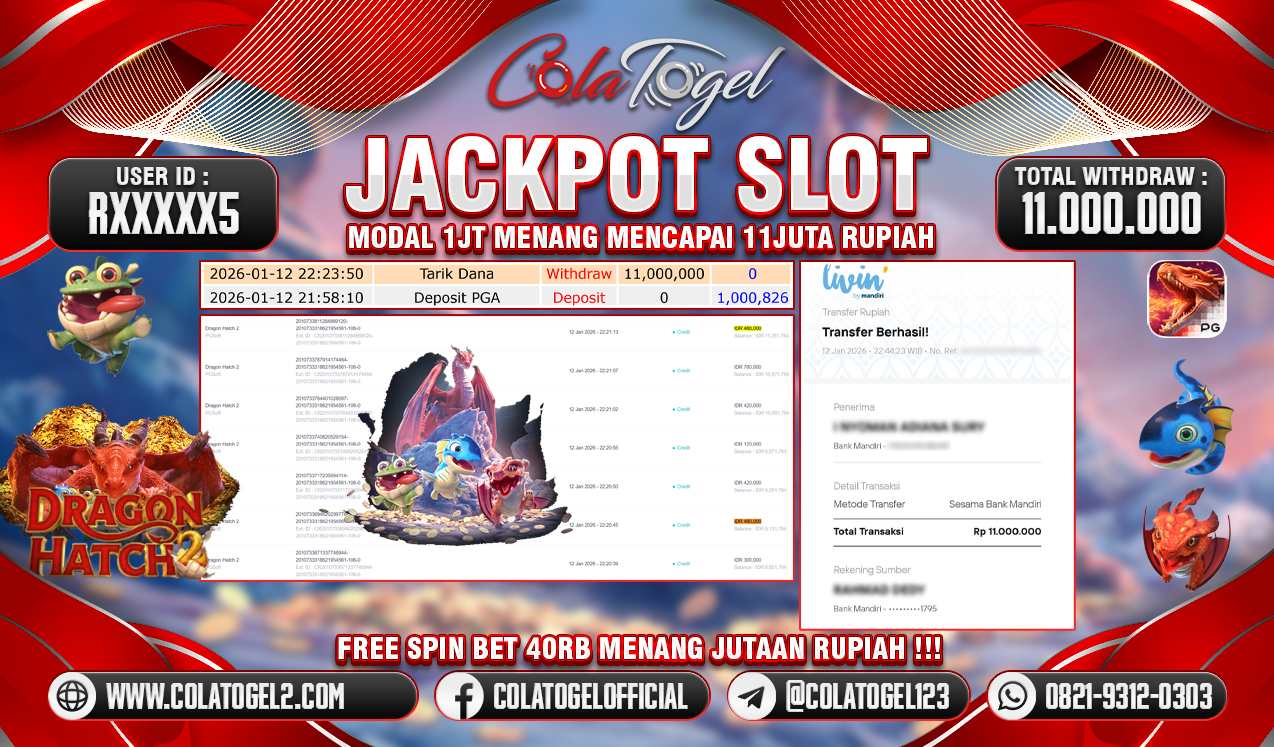 JACKPOT SLOT GACOR!!