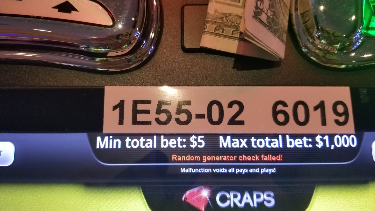 Bubble Craps Machine Locations