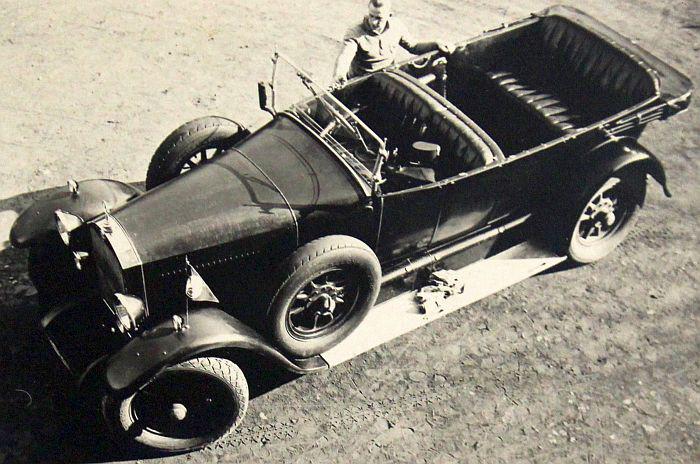 Altes Militärfoto Mercedes Luftwaffe von ca.1935