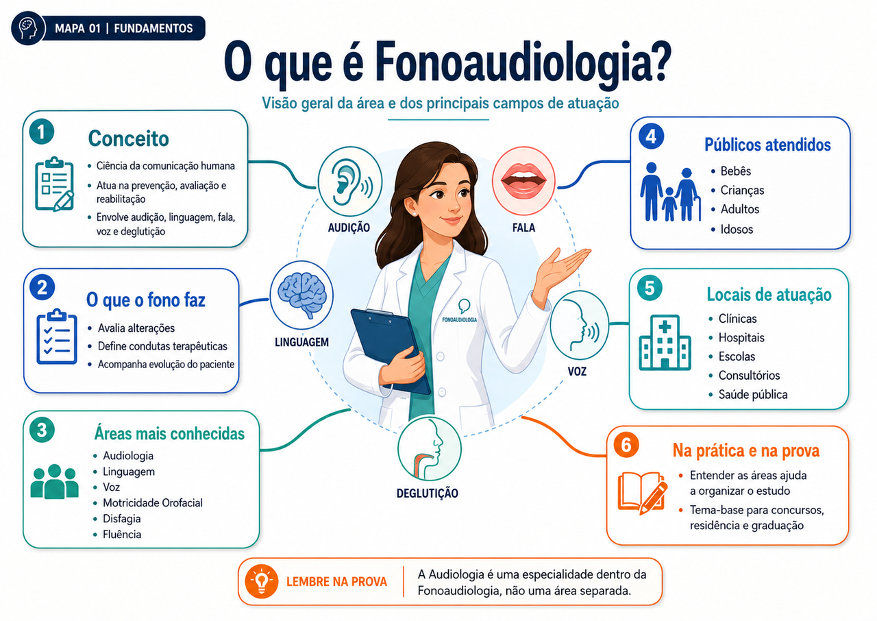 Mapa mental de Fonoaudiologia 2