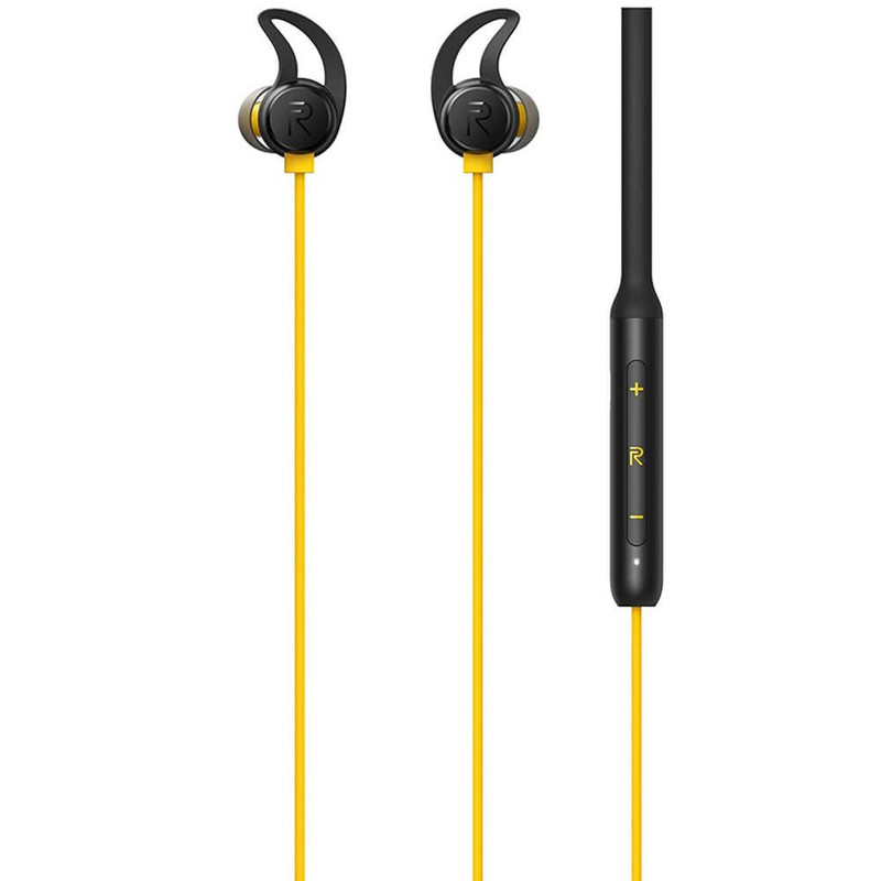 سماعات realme Buds Wireless لاسلكية - بلوتوث 5.0 - بطارية 12 ساعة - أصفر - 7
