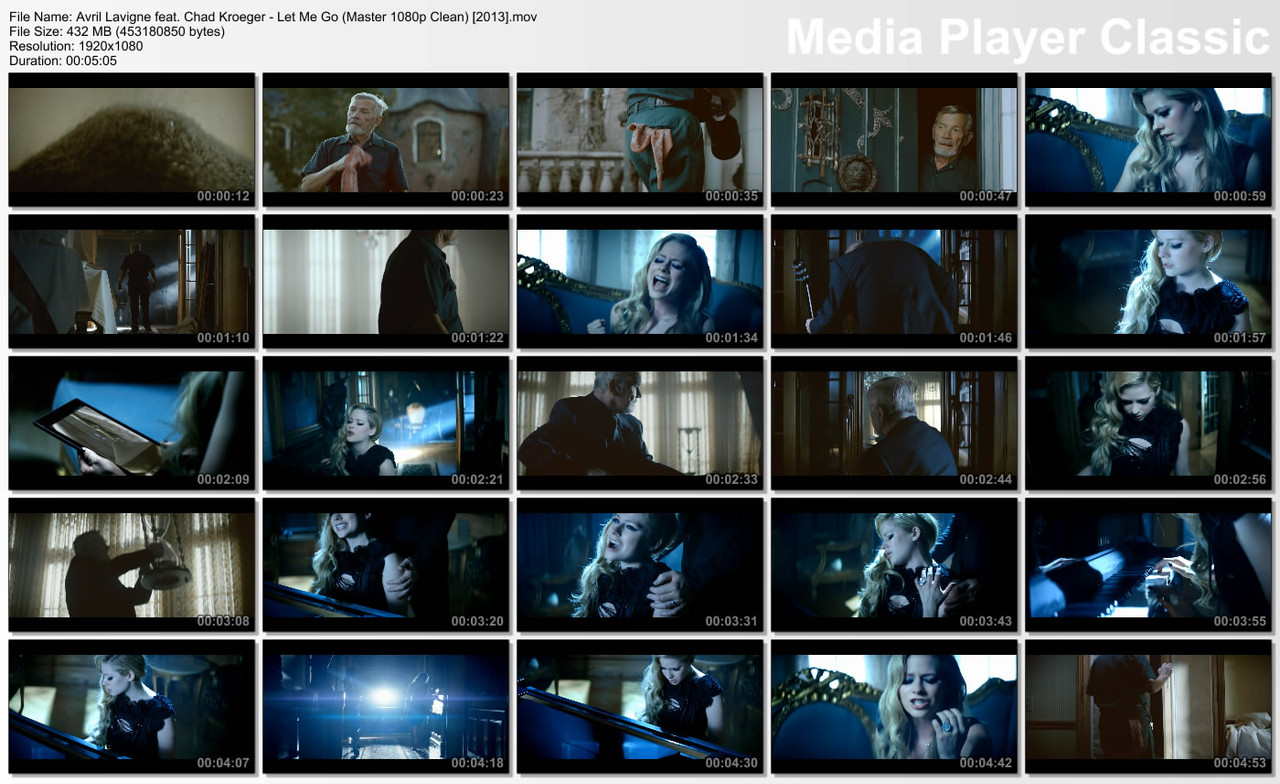 Avril Lavigne feat. Chad Kroeger - Let Me Go (Master 1080p Clean) [2013]