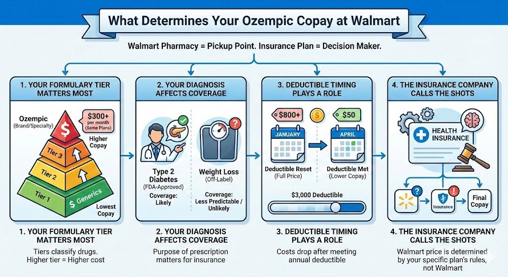 What Determines Your Ozempic Copay at Walmart