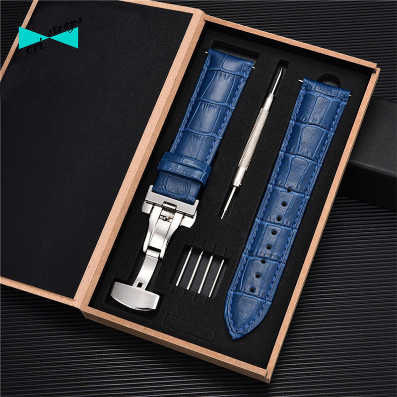 Cinturino In Pelle Di Coccodrillo Verde - 22 1030P - Foto 10