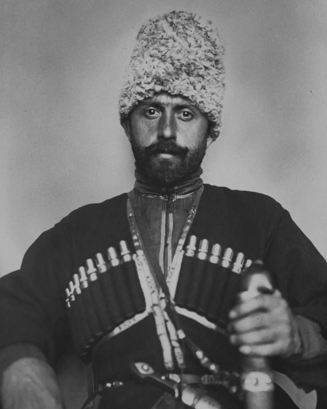 Cossack Man from the Steppes of Russia