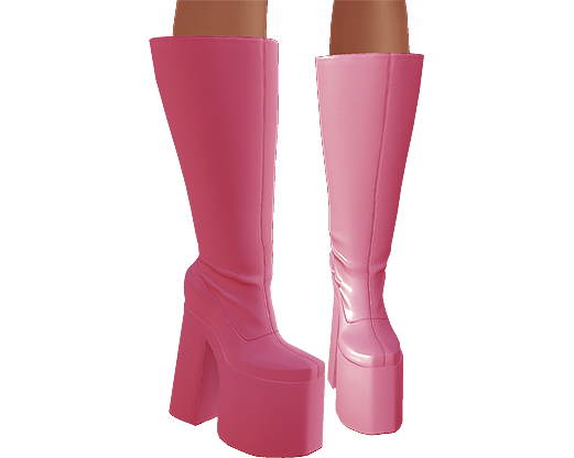 Pink-Vintage-Boots