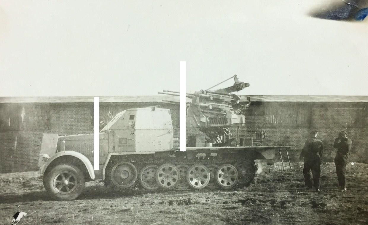 sdkfz 7-2 - GESCHÜTZ PANZER SDKFZ KANONE FLAK PA