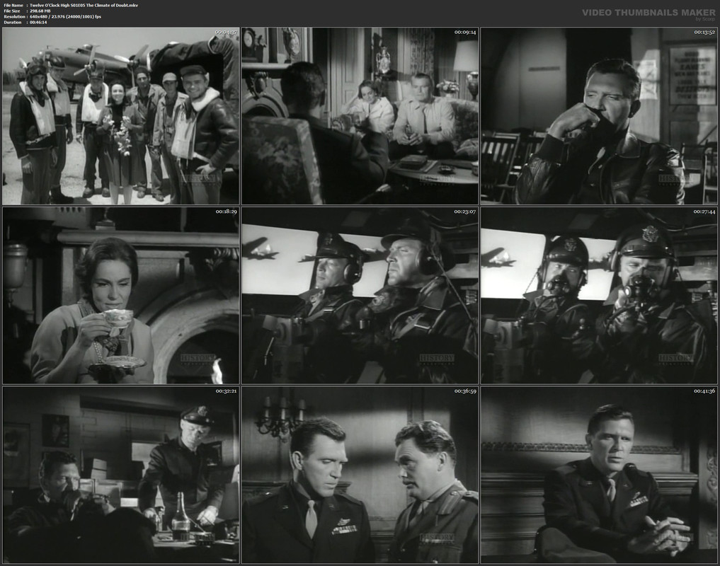 Twelve O'Clock High S01E05 The Climate of Doubt.mkv