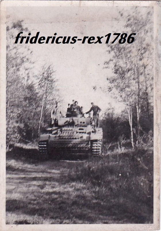 Foto Panzer III auf Truppenübungsplatz Fallingbo