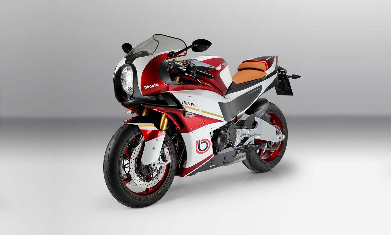 Спортбайк Bimota KB4 2022 в ретро стиле