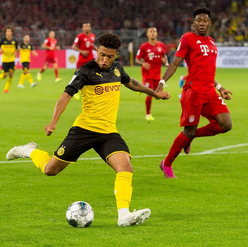 Jadon Sancho membawa Borussia Dortmund keluar sebagai juara Piala Super Jerman 2019.