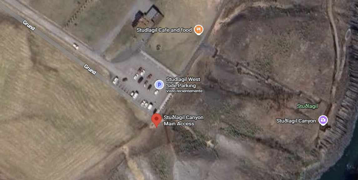 Opciones de parking en Stuðlagil y acceso al cañón - Foro Europa Escandinava
