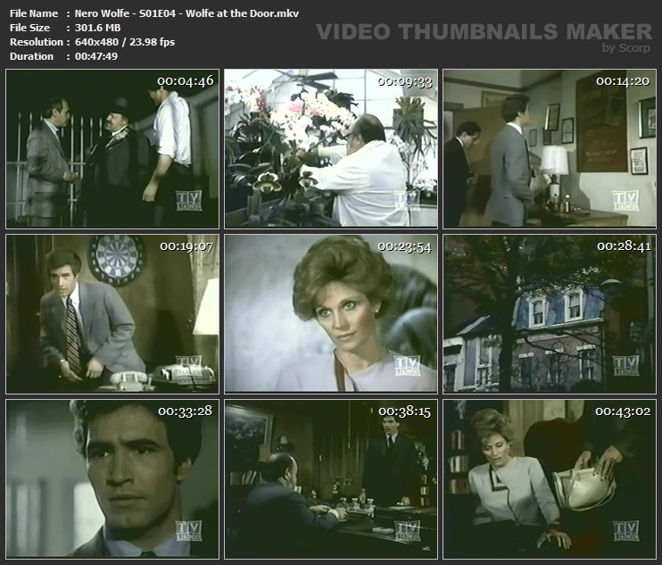 Nero Wolfe - S01E04 - Wolfe at the Door.mkv