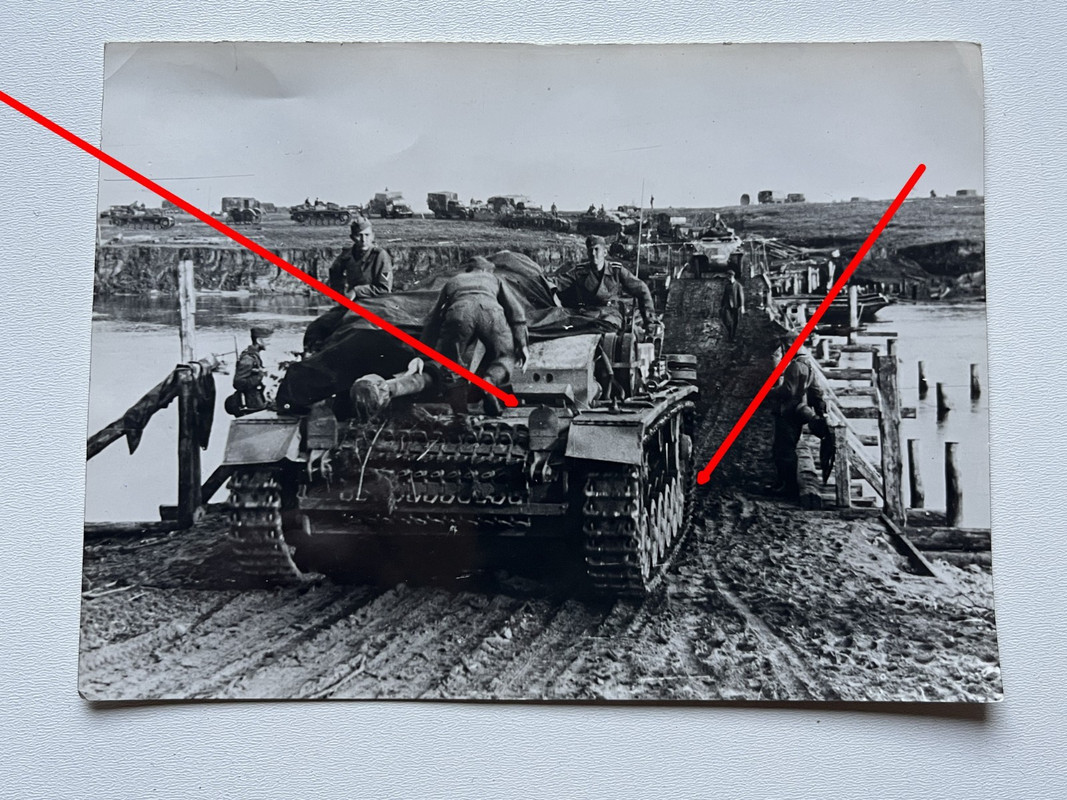 Foto Sturmgeschutz uberschreiten den Don bei Woronesch 1