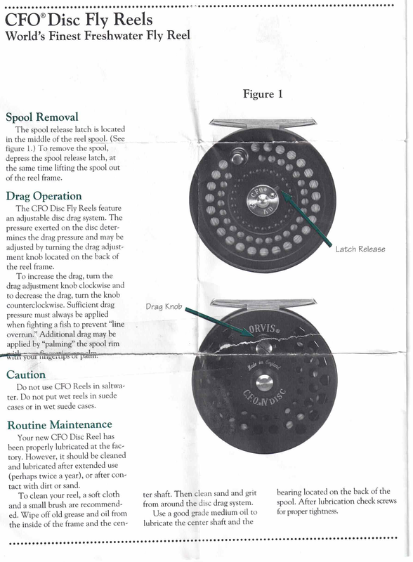 Orvis classic fly reel papers - The Classic Fly Rod Forum