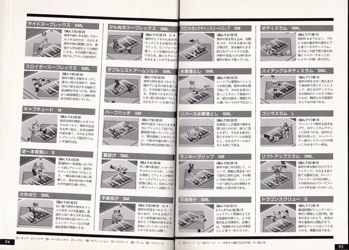 Final Bout Guide Book Scans Critical Club Fire Pro Wrestling Universe
