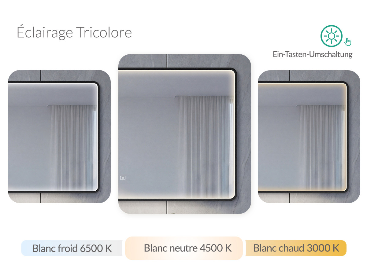 miroir led