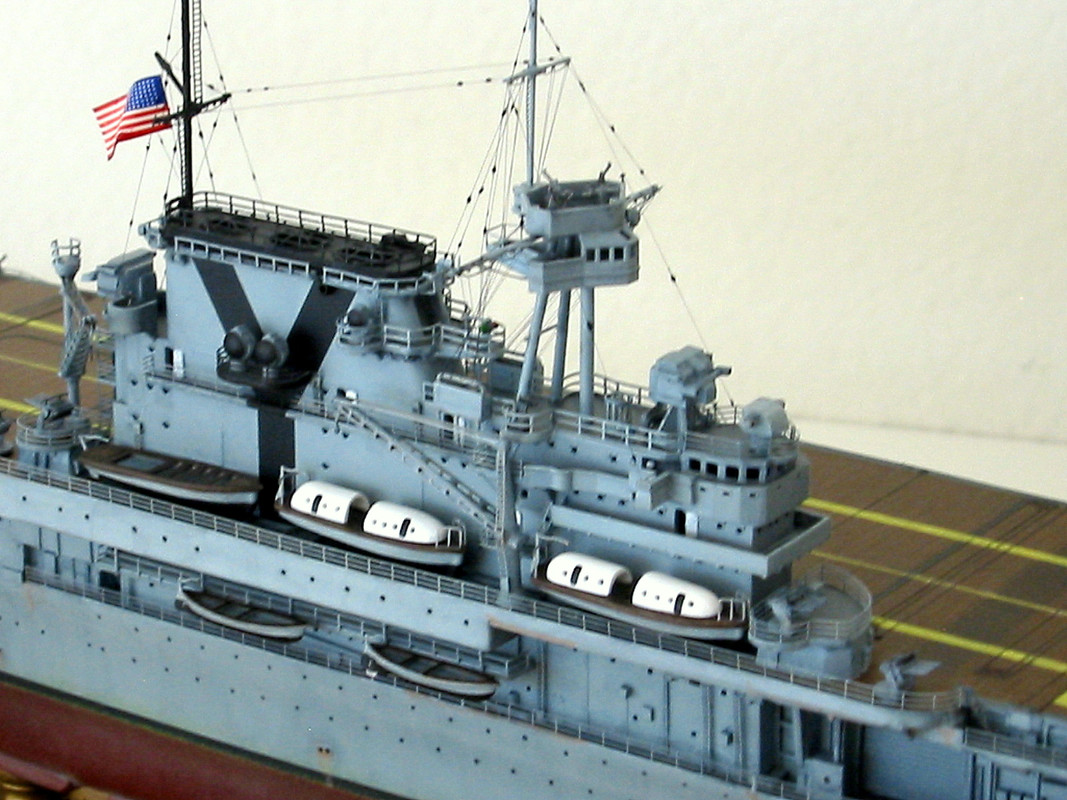 Revell 1/487 USS Yorktown CV5 circa 1939 - Ready for Inspection