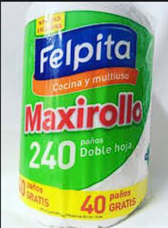 4030 | Maxirollo Felpita 1 X 240 Paños