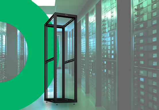 Rack de Piso Intelbras RPD 4495 em ambiente de TI
