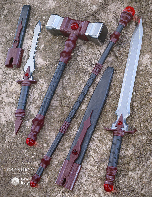 Bloodstone Weapons