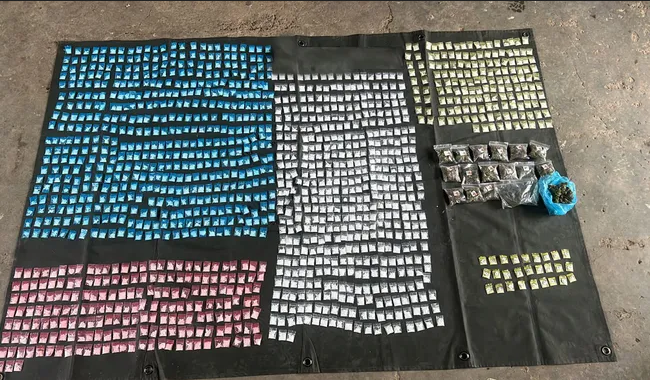 Golpe al narco en Michoacán: Aseguran más de 1,300 dosis de droga