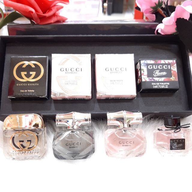gucci mini perfume set