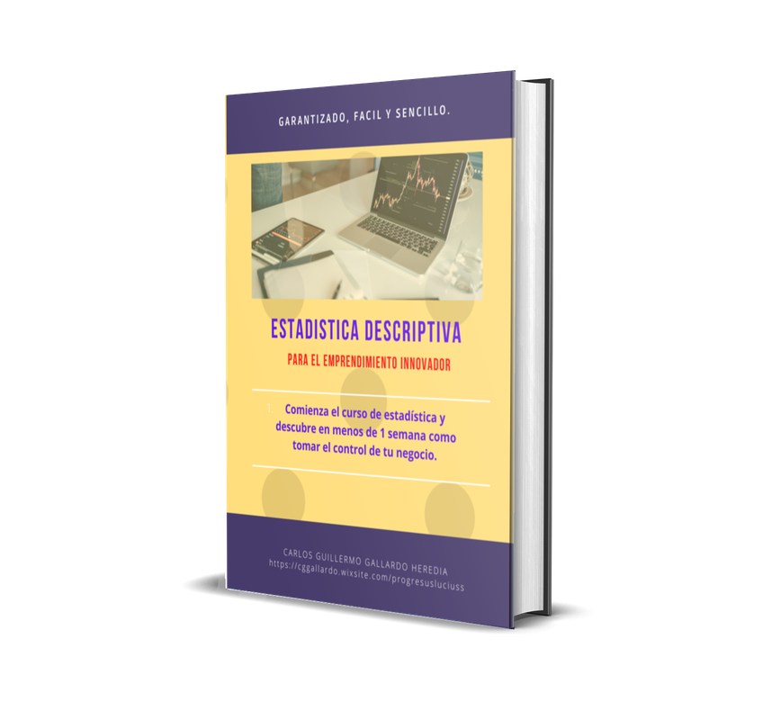 Libro: Estadística para Emprendedores por Carlos Gallardo