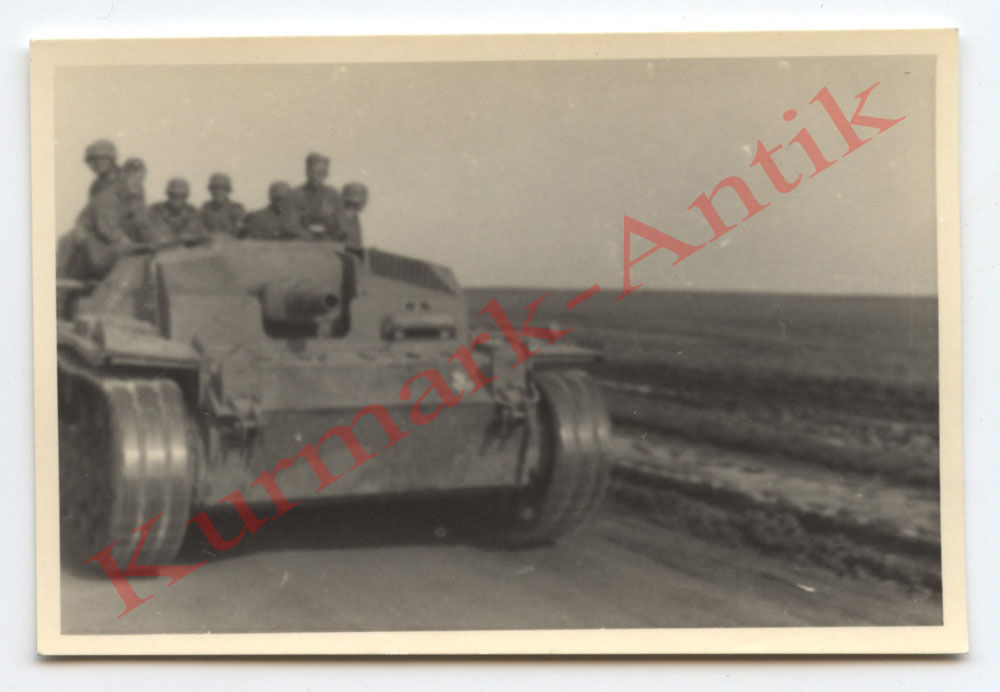 Foto Wehrmacht Russland Panzer Stug Sturmgeschüt