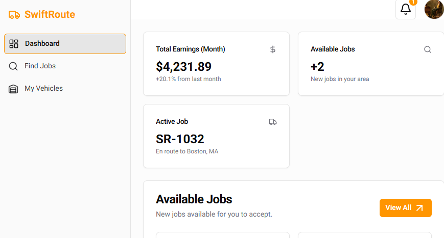 SwiftRoute Logistics