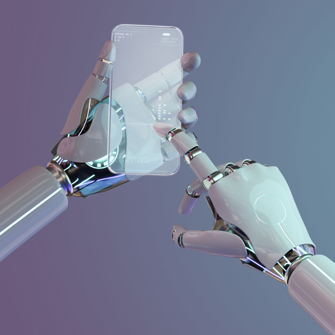 glass smartphone high tech innovation ai technology
