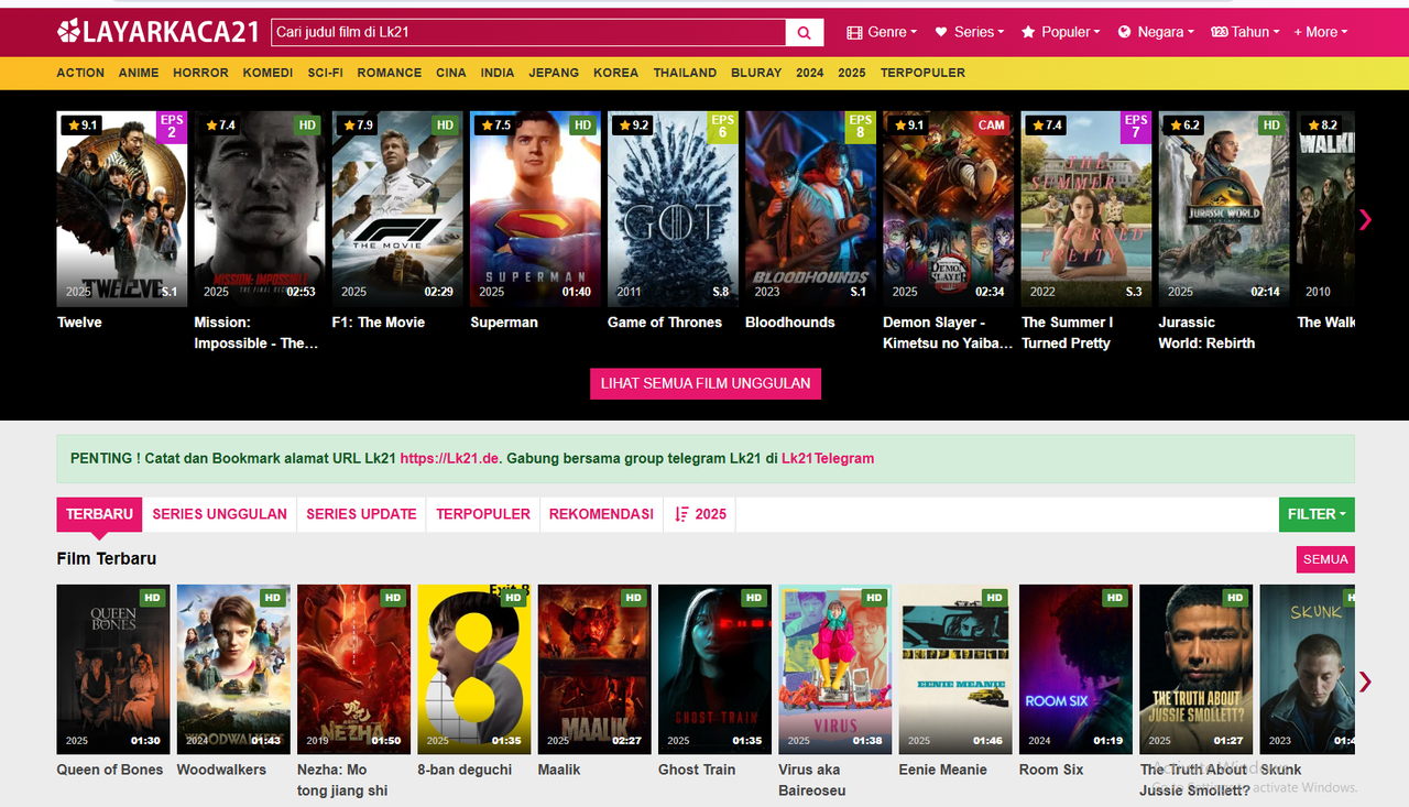 LK21 : Download dan Nonton Film Layarkaca21 Drama Korea Sub Indonesia Gratis