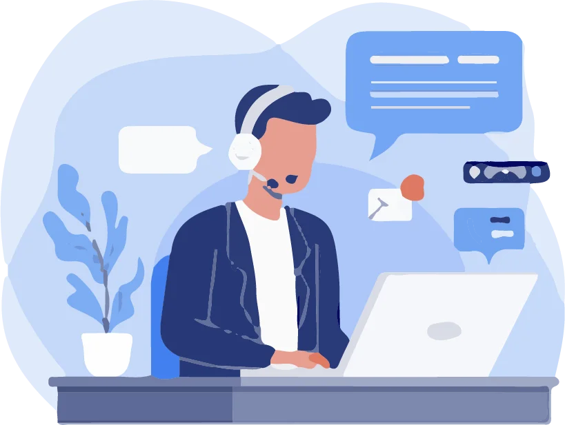Logistics & delivery illustration