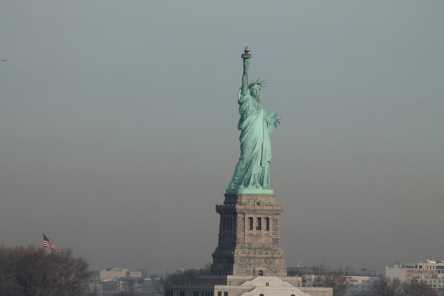 New York en Enero 2020 con escapada a Washington - Blogs de USA - Día 2:Miss Liberty-Distrito Financiero-New Jersey-DUMBO (7)