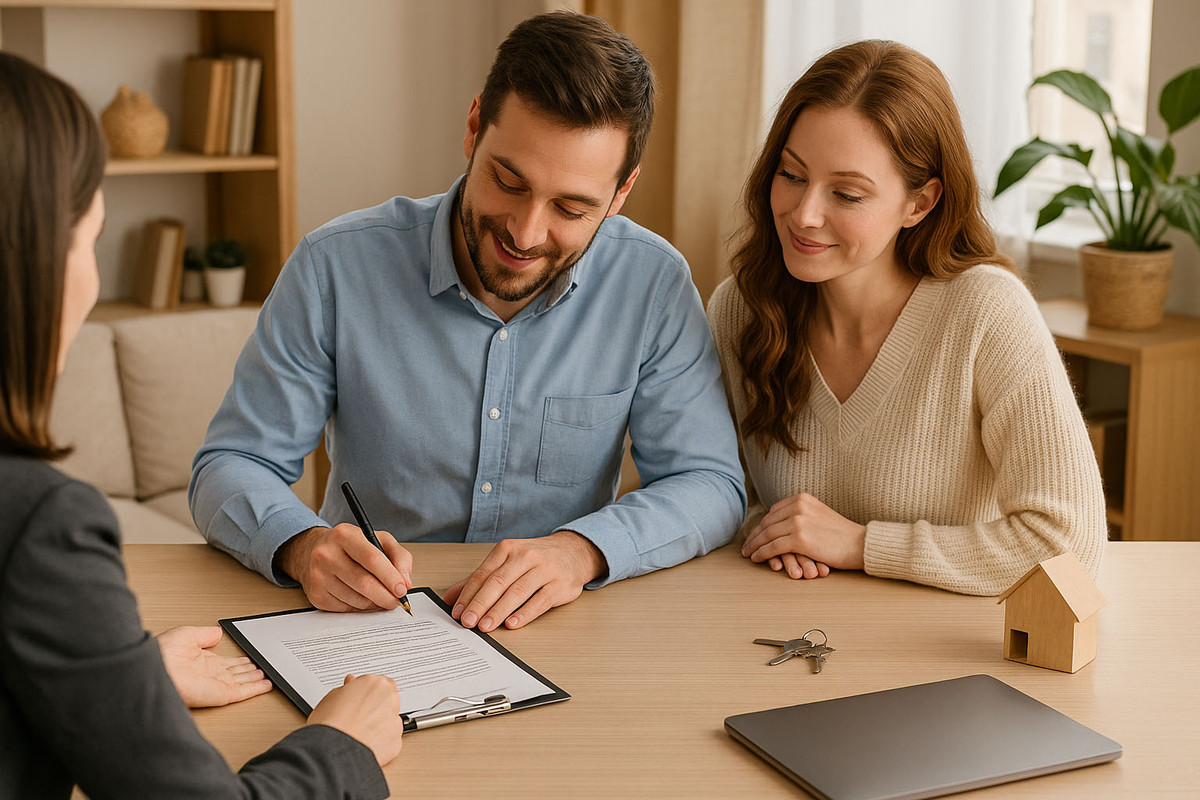 klient-podpisyvaet-dogovor-arendy-mebeli-v-uyutnom-ofise