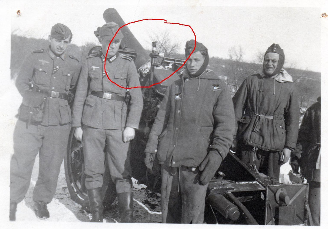 Orig Fotos Deutsche Schwere Infanterie Geschütz im einsatz2