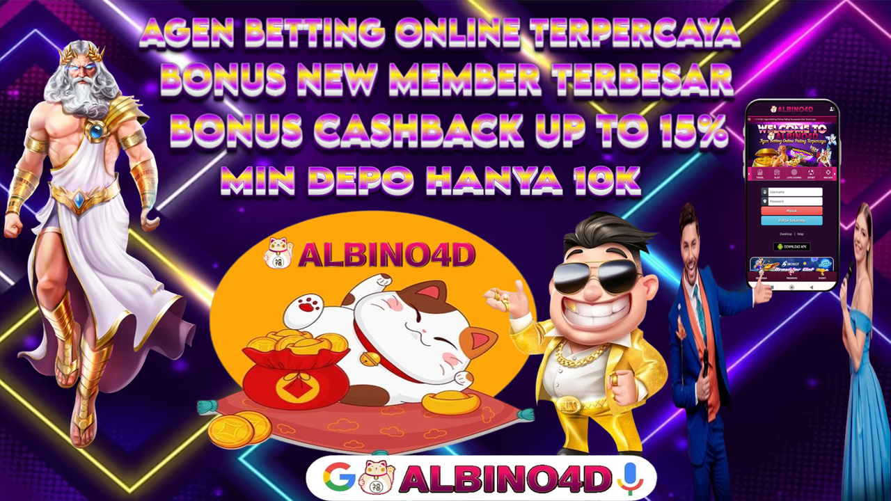 ALBINO4D AGEN BETTING ONLINE TERPERCAYA Promo1