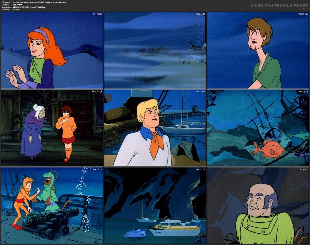 Scooby-Doo, Where Are You! S01E02 Hassle in the Castle.mkv