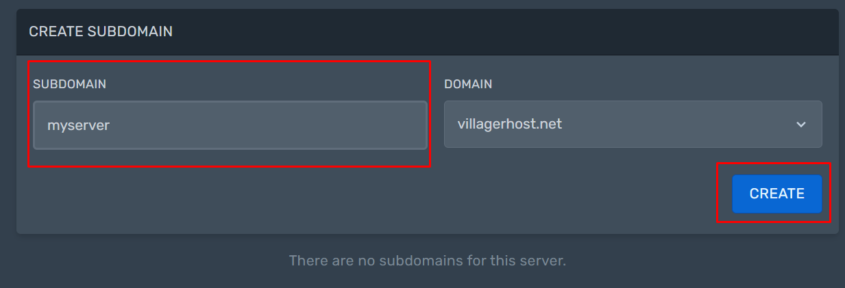 How do i create a sub-domain for my Minecraft Server? - Base de 