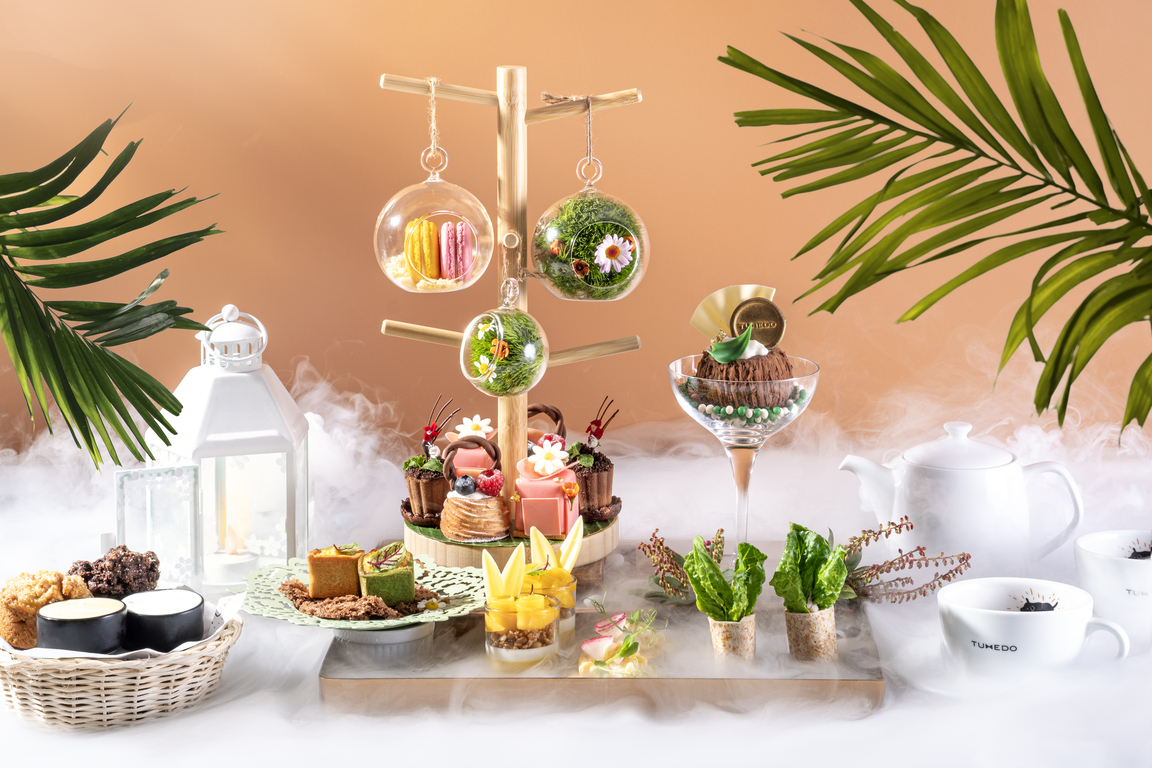 Escape to a Tropical Garden with Tuxedo Espresso Bar’s Exquisite Afternoon Tea