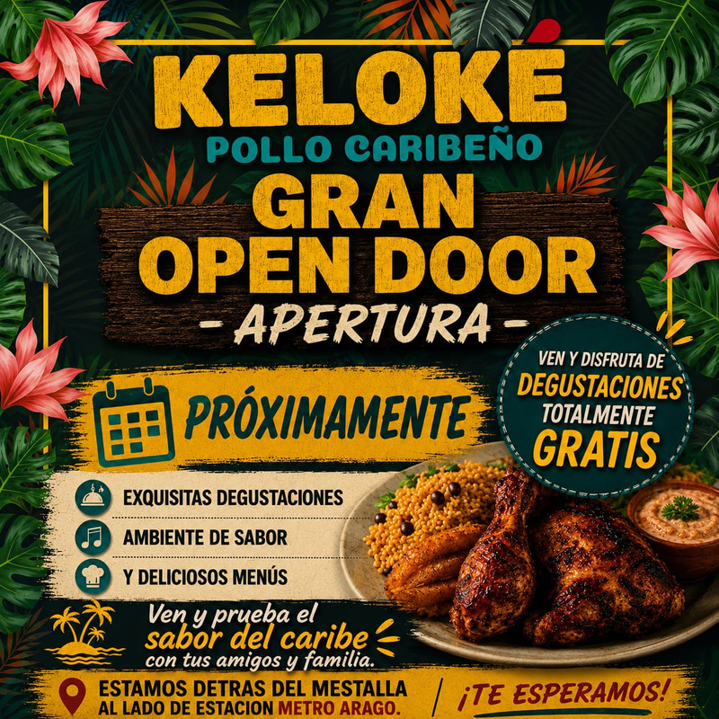 Apertura Keloke Pollo Caribeño Valencia