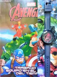 AVENGERS HISTORIETA + RELOJ TRABAJO EN EQUIPO EN EL TUNEL DEL TIEMPO