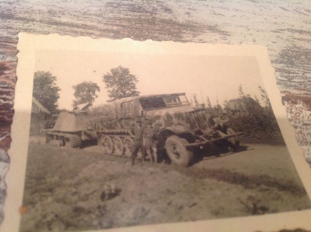Panzer Foto 2. Weltkrieg Nashorn. Rarität. Sehr 
