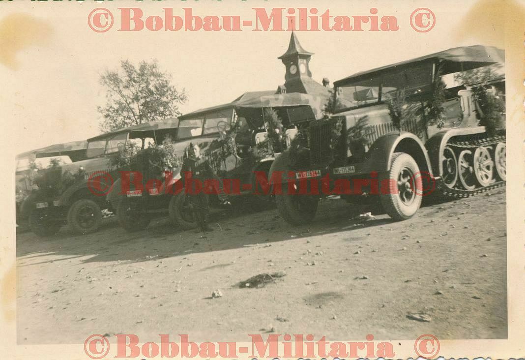 Fürth schwere Halbkette SdKfz Zugkraftwagen Luftwaffe Flak