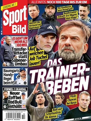 Cover: Sport Bild Magazin No 10 vom 06  März 2024