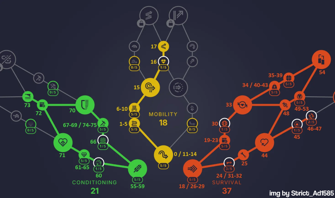 New Recommended Skill Tree