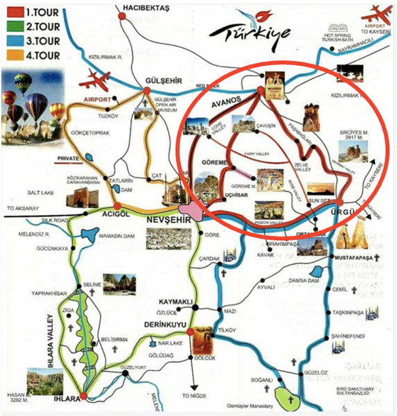El circuito rojo y fin de año en la Capadocia - Un poco de Turquía en Navidad de 2025: Estambul y Capadocia bajo la nieve (1)